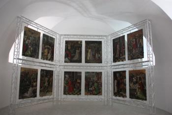 Pašijový cyklus Hanse Hesseho: exposice po restaurování obrazů v roudnické galerii ( © Ivan Grisa 02/2011)