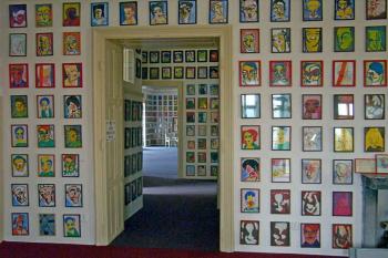 galerie v prostoru velkého sálu (© Petr Pospíšil, 08/2013)