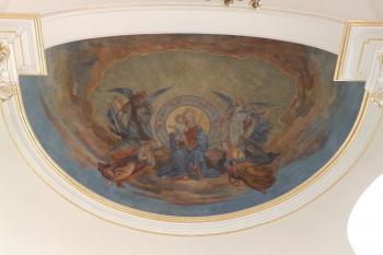 Freska P.Marie v konše apsidy (© Johannes Cladis, 09/2016)