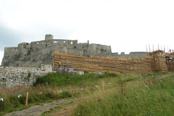 Kulisy pro film Poslední legie na největším nádvoří ( © Petr Turyna 08/2005)