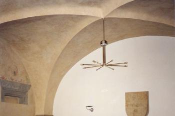 renesanční klenba  síně v patře (© Karel Husák, 2001)