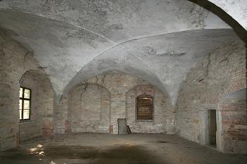 jihozápadní rohová místnost v nejstarší gotické části přízemí (© Luděk Pitter 09/2006)