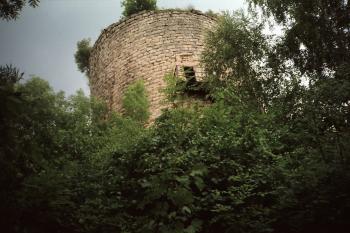 Zřícenina hradu Michalovice (© Vlastislav Mareček, 07/1989)