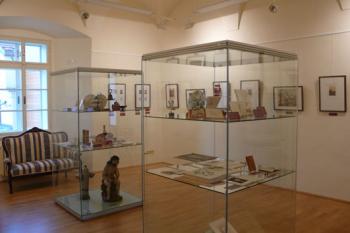 Expozice Galerie umění. Z odkazu Ludmily Jiřincové Národnímu muzeu -  vstupní část expozice (© Pavel Muchka, 08/2008)