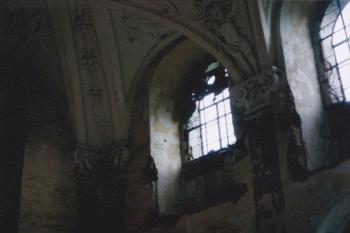 Štuková výzdoba kaple (© Lukáš Pechánek, 05/2001)
