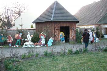 Betlém ve skanzenu (© Aleš Marek 01/2006)
