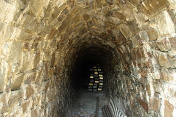 vstupní část Ševčínské štoly ( © Milan Caha 08/2009)