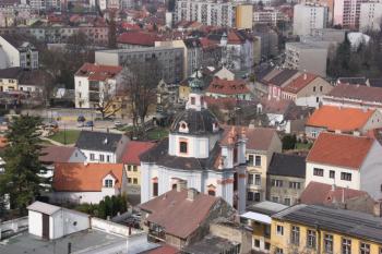 Kostel ze zvonice u katedrály sv. Štěpána ( © Ivan Grisa 04/2010)