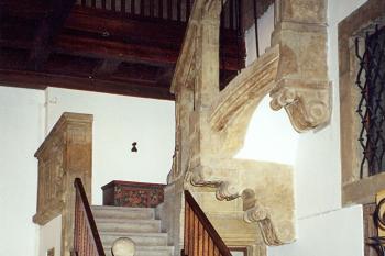 renesanční schodiště (© Karel Husák, 09/2000)
