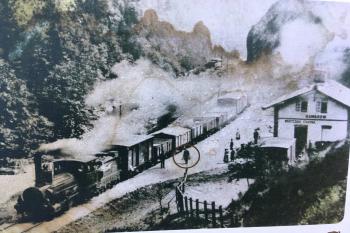Historická fotogafie nádraží ( © fotorepro 2020)