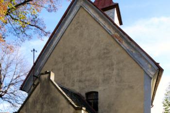 vstupní průčelí kostela ( © Pavel Zany Komárek 1.11. 2008)