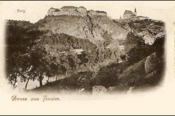 Znojemský hrad kolem roku 1898 (© archiv města Znojma)