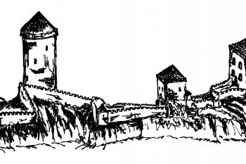 rekonstrukce hradu (© Ondřej Hájek, 02/2009)