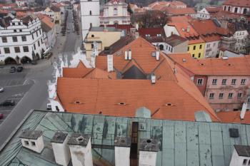Střecha domu z věže domu Pod bání (Kalichu) ( © Ivan Grisa 04/2010)