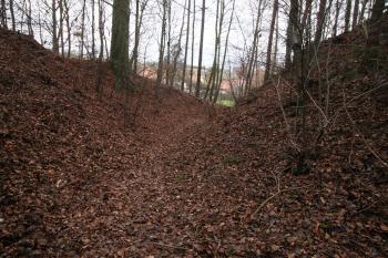 Šíjový příkop (© Petr Nožička 12/2019)