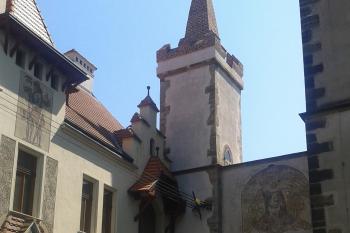 Pohled do vstupu do města (© Ivo Rozehnal 06/2020)