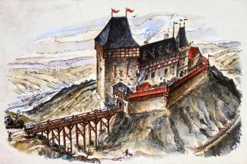 Nový hrad u Kunratic po rekonstrukci 28.09.2013 (© Jan Pospisil, 09/2013)