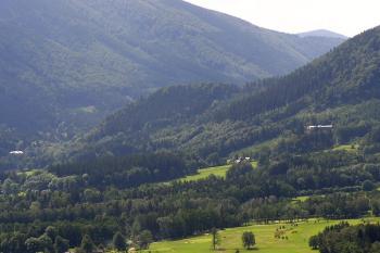 vrch Kozinec od Ondřejníku ( © Jan P. Štěpánek 07/2005)