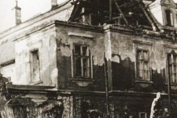 Průběh demolice zámku ( © Owczarzy W.)
