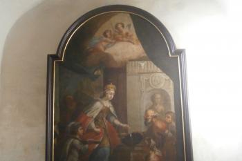 Sv. Ludmila se sv. Václavem (© Johannes Cladis, 08/2014)