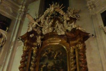 Oltář sv. Vavřince a Linharta (© Johannes Cladis, 05/2018)