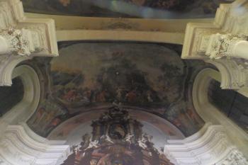 Freska na klenbě presbytáře (© Johannes Cladis, 05/2018)