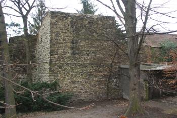 hranolová věž severní hradby (© Karel Husák, 02/2010)