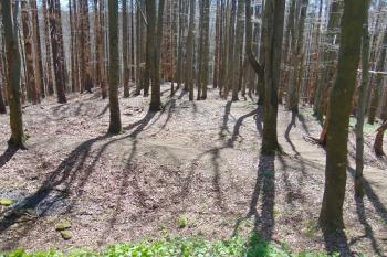 Dvojí předhradí na jihu (© Dušan Dohňanský  05/2021)