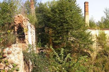 panorama severního a západního křídla z patra jihozápadního nároží zámku ( © Jan P. Štěpánek 09/2005)