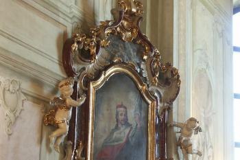 boční oltář s obrazem sv. Václava ( © Milan Caha 09/2007)