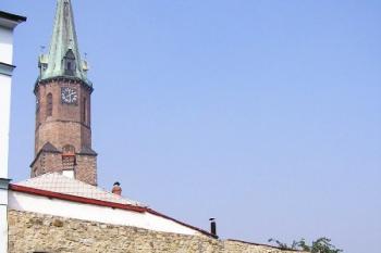 část hradby při ulici Na Blatnici ( © Jan P. Štěpánek 09/2005)