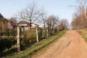 Vlevo na snímku se nacházel zámecký areál. ( © Miroslav BITTER 03/2007)