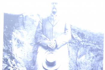 Dělníci u pomníku TGM (© Ivo Rozehnal  11/2025)