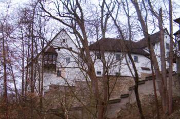z protějšího břehu Slatinného potoka (© Anna Hladíková, 03/2010)