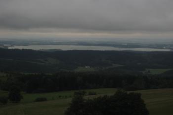 Pohled z rozhledny na Rozkoš (© Zdeněk Susa, 09/2011)
