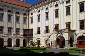 Zámek Kroměříž / UNESCO - nádvoří (© Ivo Rozehnal, 07/2013)