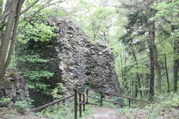Štítová zeď z nádvoří ( © Ivan Grisa 05/2010)