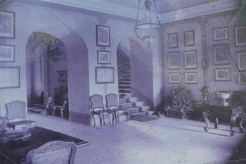 dobová fotografie zámku (© ??? infocedule u zámku)