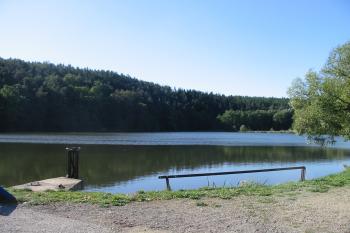 "zámecký" rybník jižně od tvrze (© D Dohňanský, 09/2015)