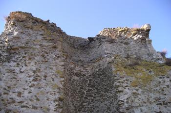 zřícenina dolního hradu Otaslavice (© Vlastislav Mareček, 02/2011)