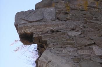 zřícenina dolního hradu Otaslavice (© Vlastislav Mareček, 02/2011)