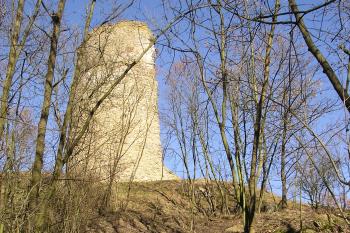 zřícenina dolního hradu Otaslavice (© Vlastislav Mareček, 02/2011)