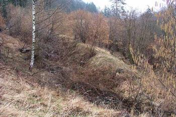 Mezilehlý val ( © Roman Řezáč 03/2004)