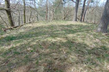 Přední část jádra, místo možné věžové stavby (© Dušan Dohňanský  04/2021)