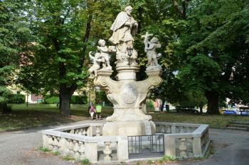Sousoší sv.Jana Nepomuckého (© František Kinař, 08/2014)