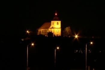 Kostel v noci (© František Tyc, 01/2007)