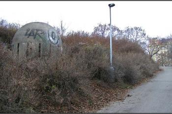 Nejvýše umístěný průduch ( © Petr Turyna 12/2005)