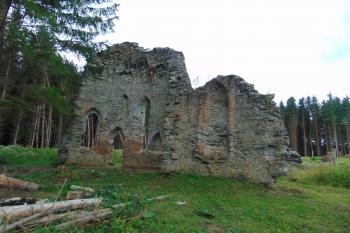Letohrádek Jivina po odlesnění lokality (© Dušan Dohňanský  08/2021)