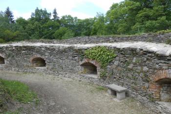 Interiér bašty chránící 1. bránu (© Jan Večeřa, 05/2015)