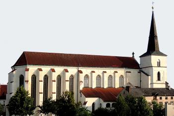 Kostel Povýšení Kříže v Litomyšli. (© Pavel Vítek  09/2025)